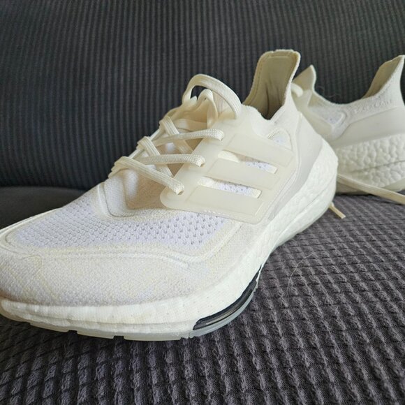 NWOT adidas Women's Ultraboost 21 Running Shoe- size 8- Core White/Cream White - Picture 5 of 9